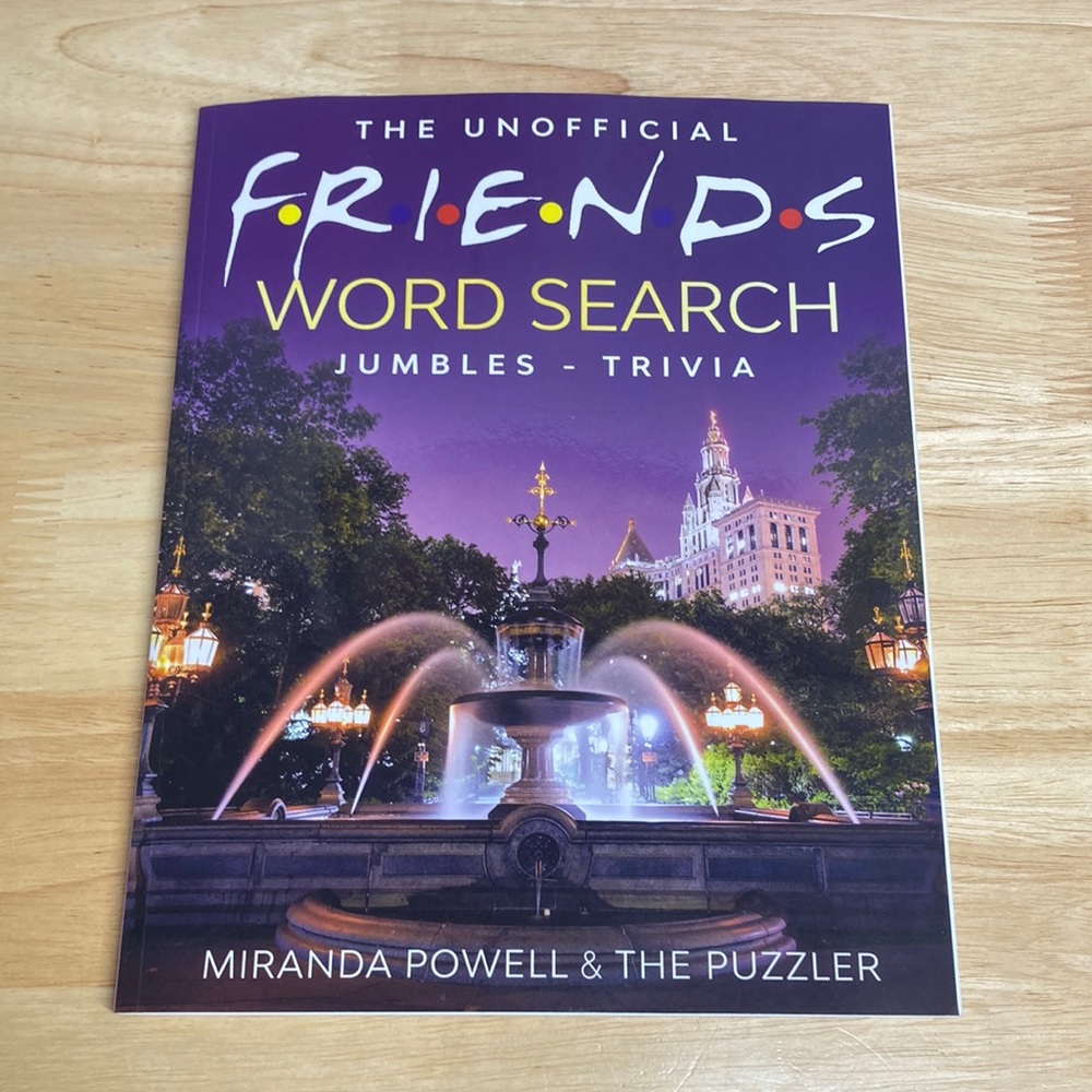 The Unofficial FRIENDS Word Search Book